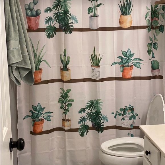 Like new Plant 🪴 shower Curtain 72x84 - Picture 2 of 4